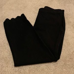 Talbots Black Cropped Pants